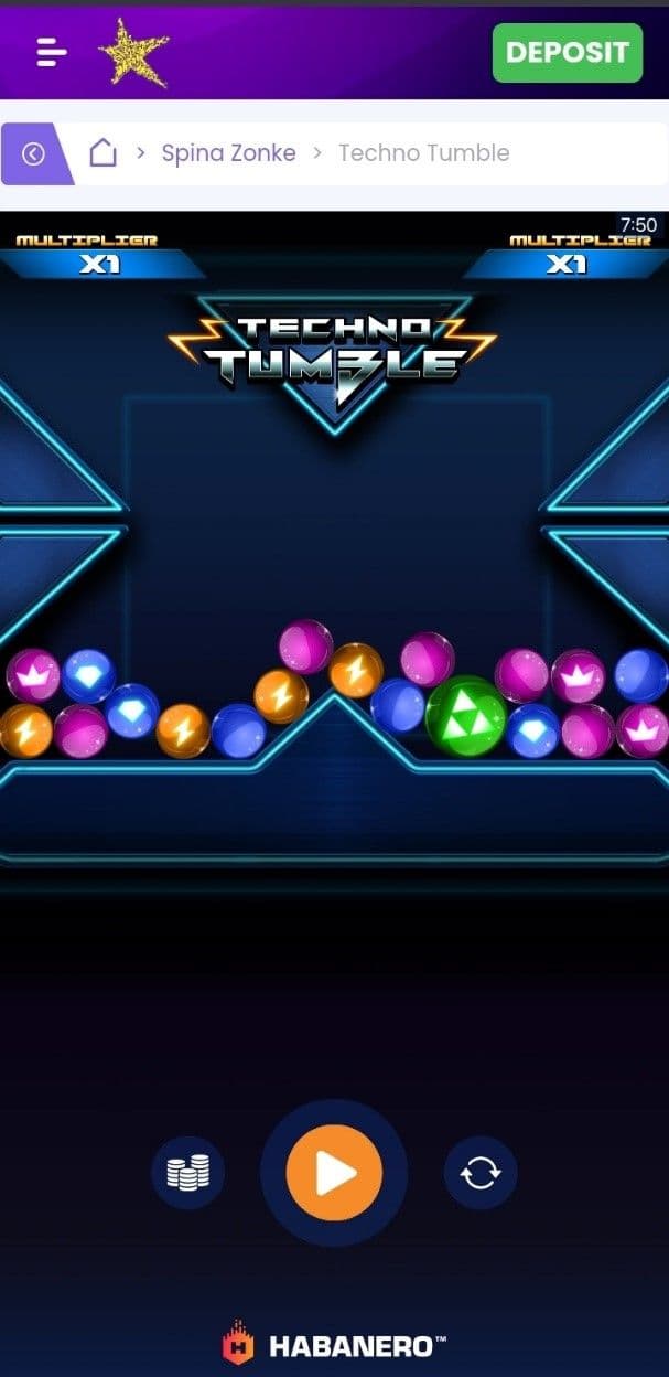 Techno Tumble Slot Review