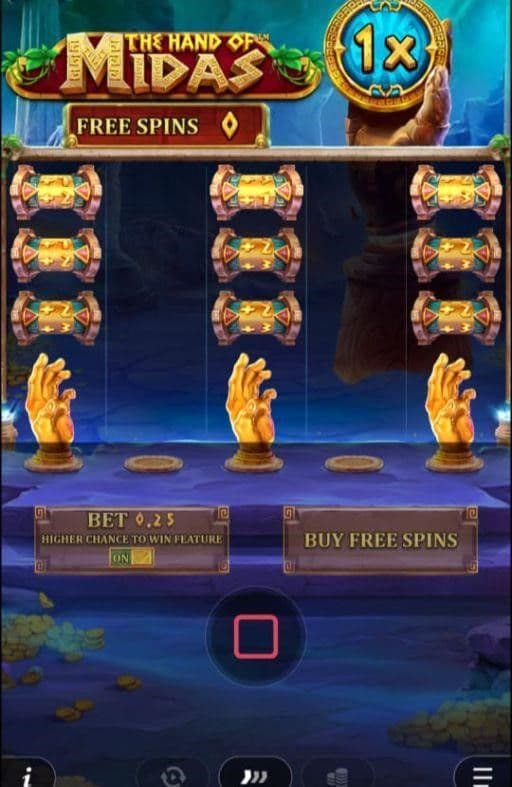The Hand of Midas Bonus and Key Features