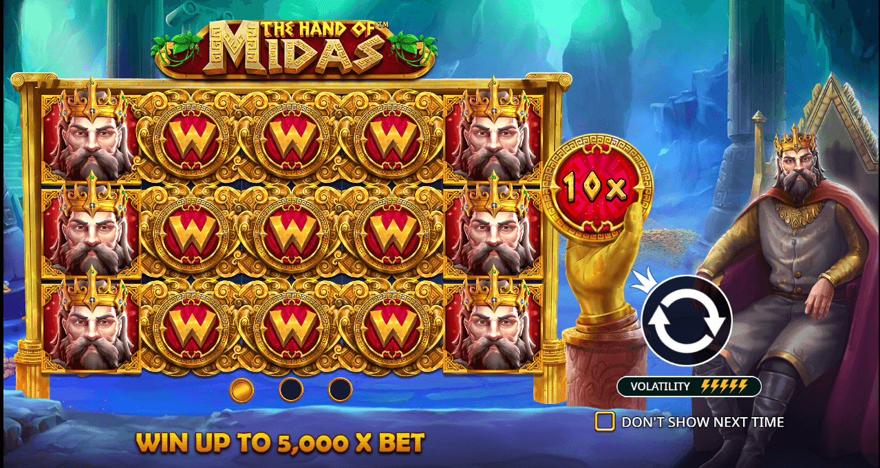 The Hand of Midas Slot Demo