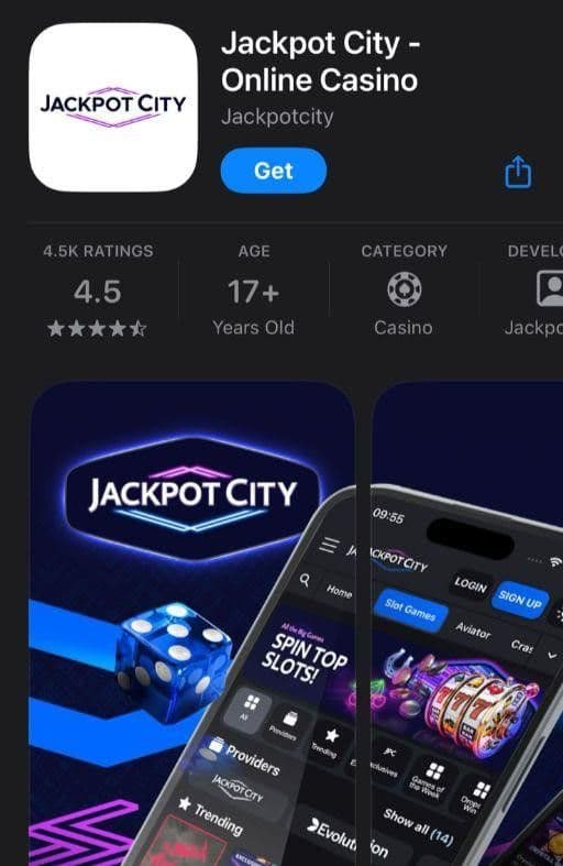 The app download option will open in the App Store or Play Store