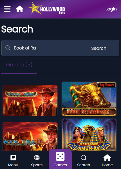 The game will then appear; next, tap on it to open it