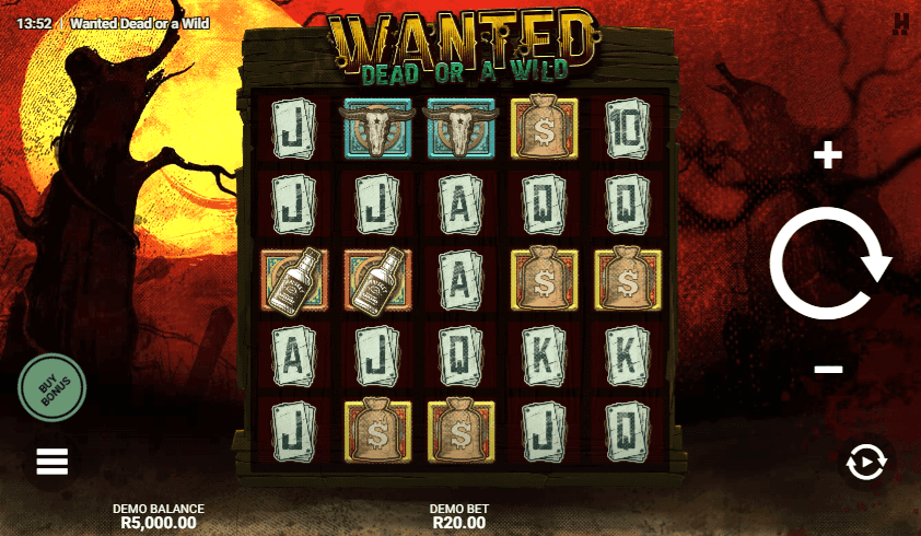 Wanted Dead or a Wild by Hacksaw Gaming
