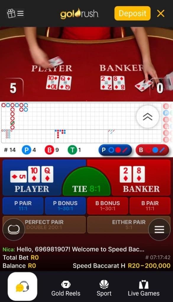 What Is Live Speed Baccarat