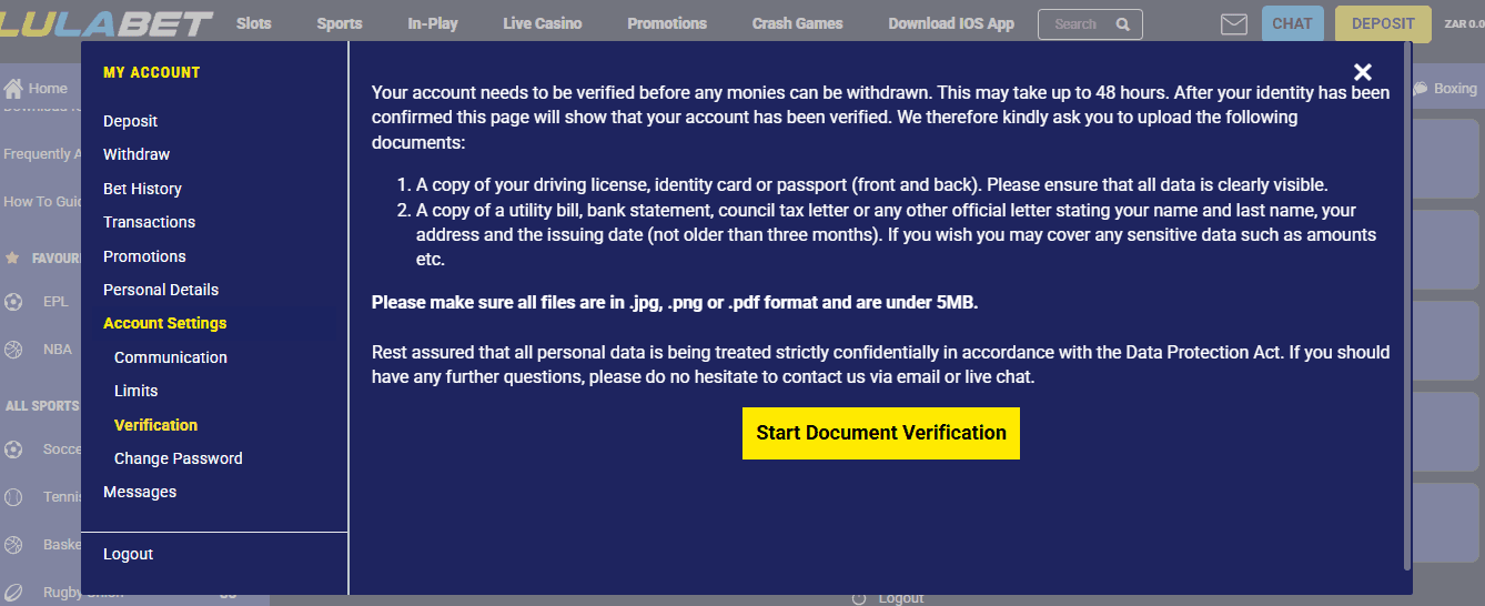 You will get an OTP on your cell phone to verify your number