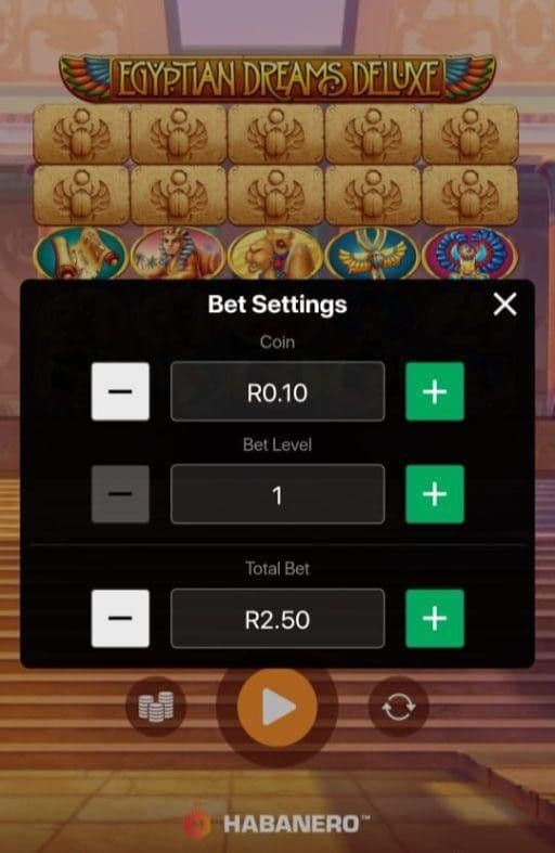 egyptian dreams Betting Range.jpg