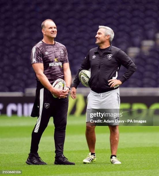 Hollywoodbet Sharks Captain's Run and Press Conference - Tottenham Hotspur Stadium