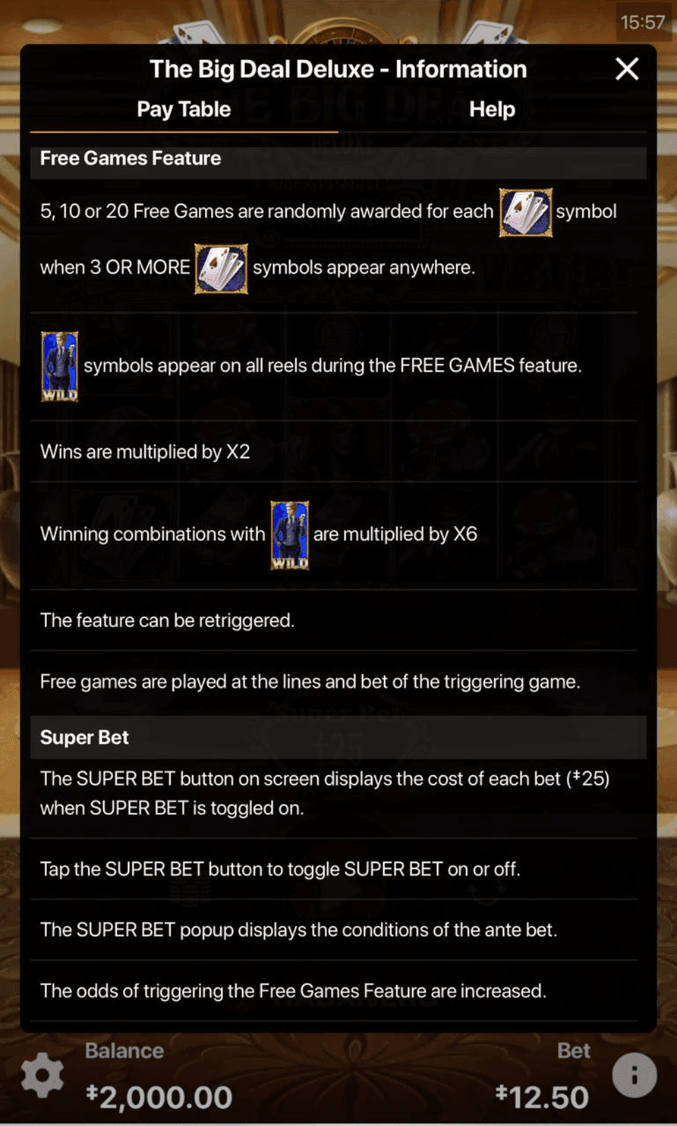 the big deal, Bonus Features.png