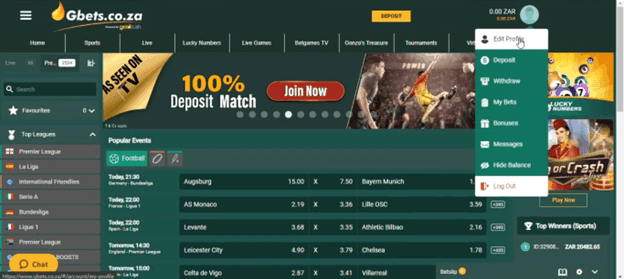 Gbets Withdrawal Methods